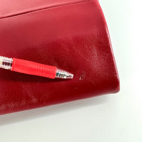 Steve Madden Size 6 Smith NEW Red Leather Foldover Pointed Stiletto Boots $200 - Picture 12 of 16